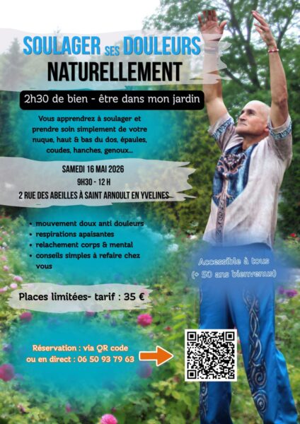Soulager ses douleurs naturellement – Atelier bien-être à Saint-Arnoult-en-Yvelines (78) 16 mai 2026 - UniqForm