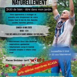 Protégé : Soulager ses douleurs naturellement – Atelier bien-être à Saint-Arnoult-en-Yvelines (78) (spécial membres ACASA)