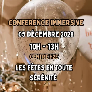 Conférence immersive – Profitez des fêtes en pleine forme – Senlisse (78)