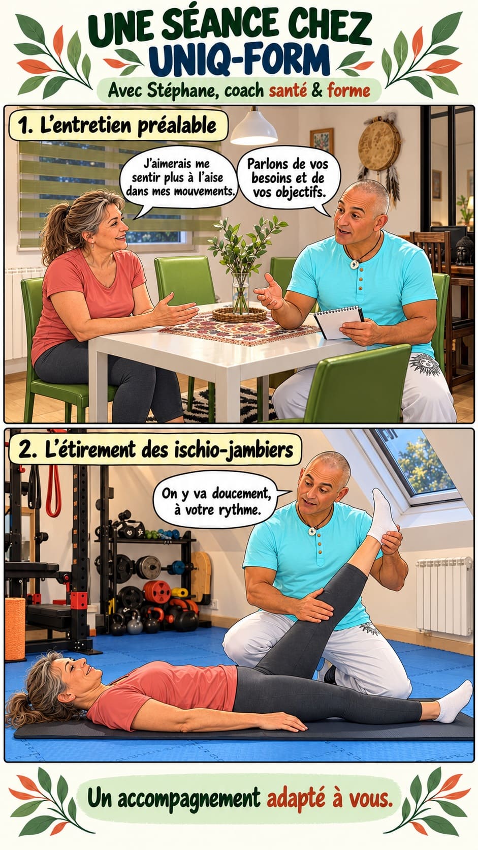 Un séance chez UniqForm avec Stéphane Mulon coach